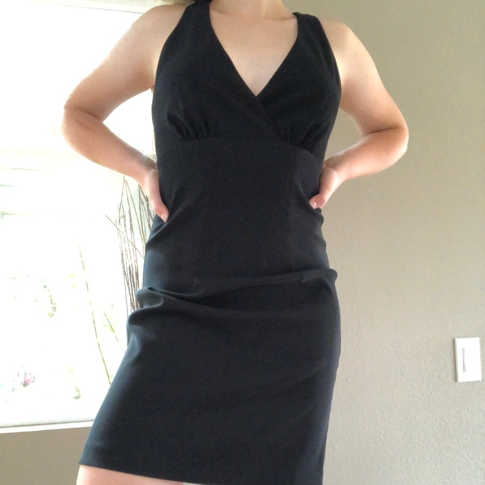 Black Connected Apparel Dress